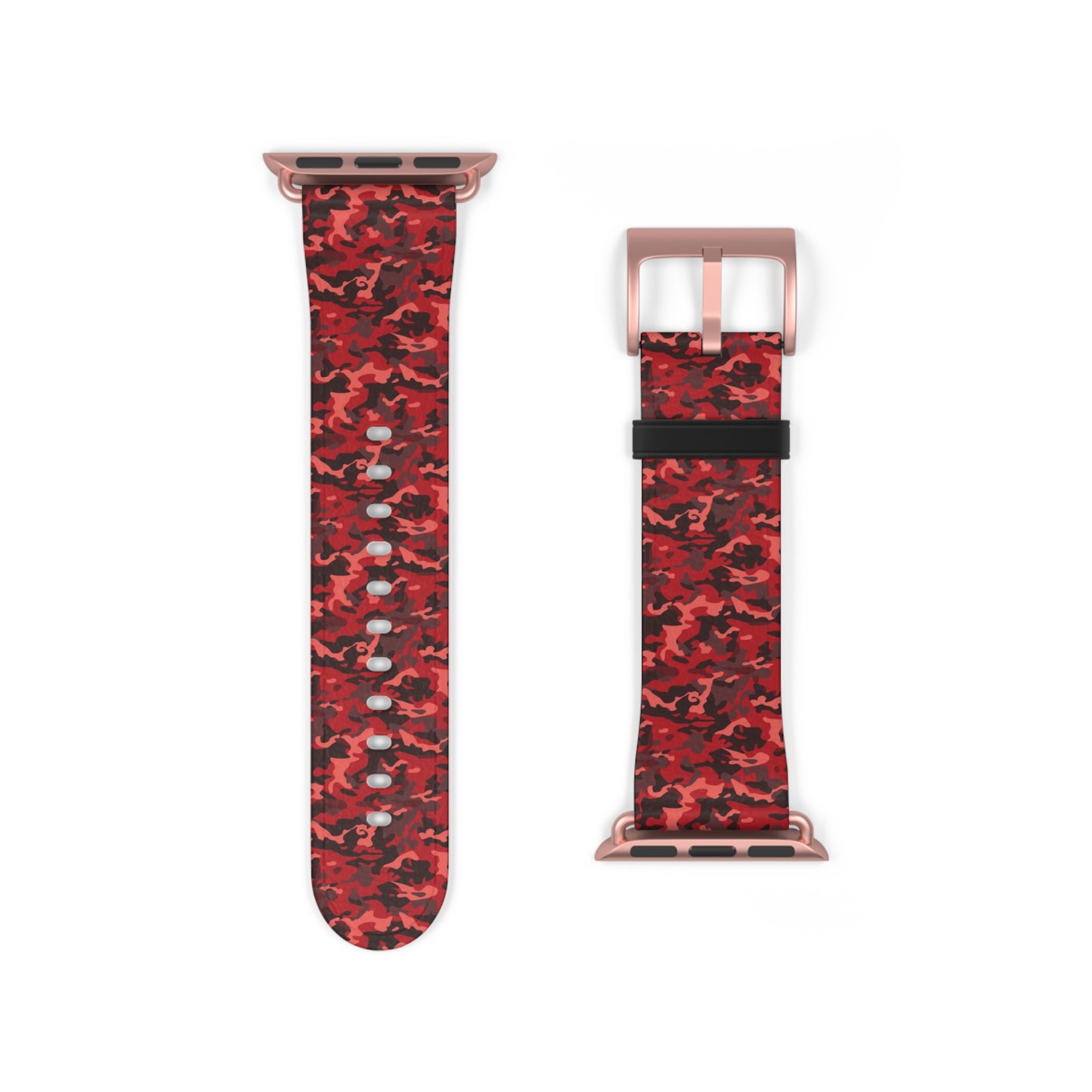 Red Camo Apple Watch Band