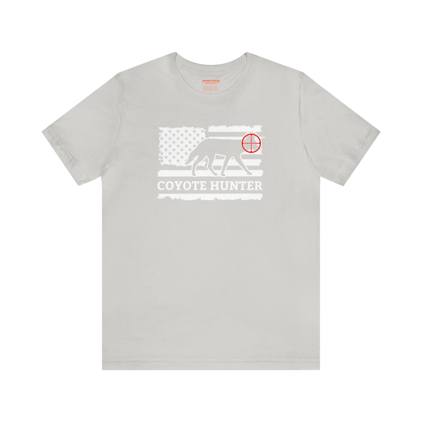 American Flag Coyote Hunter T-Shirt