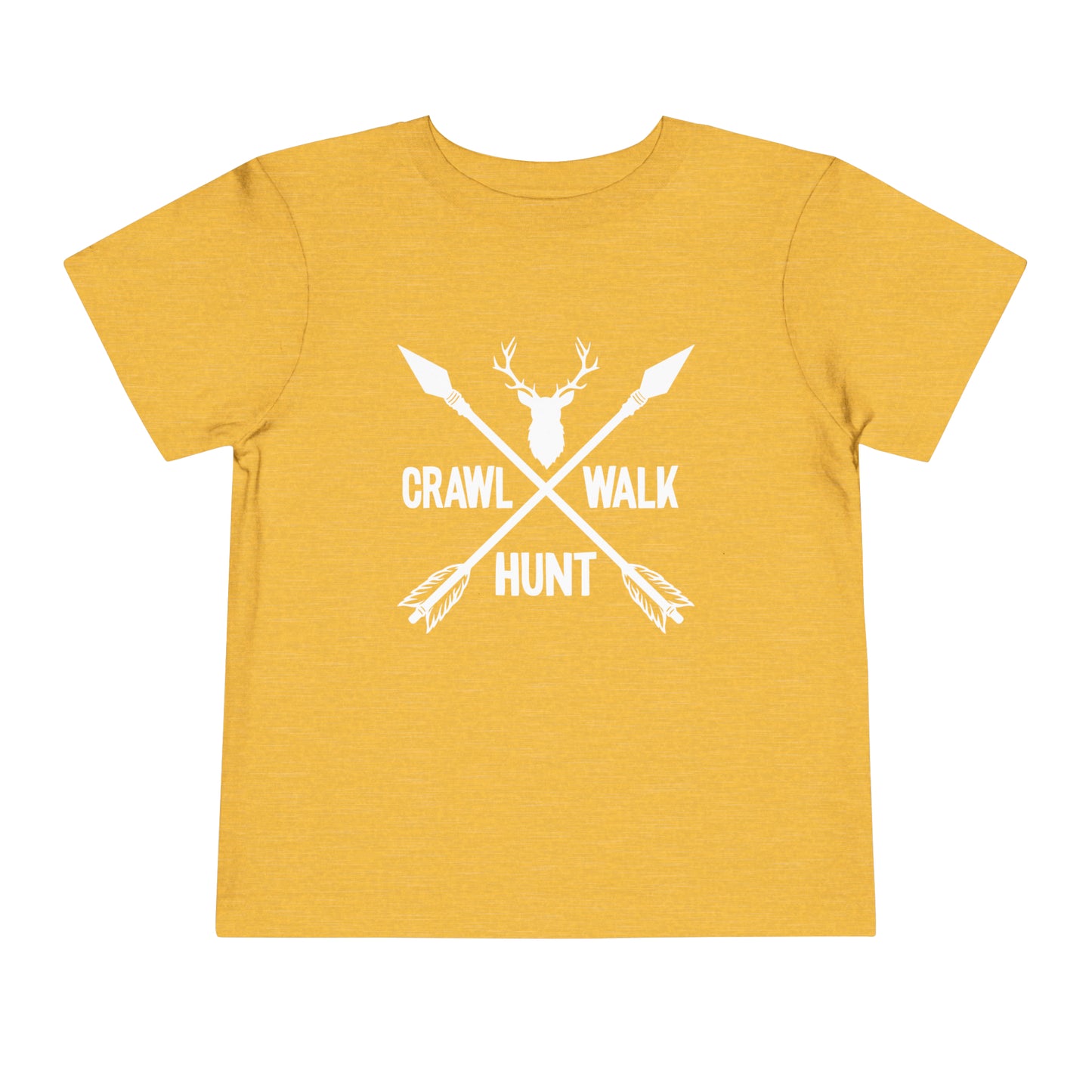 Crawl Walk Hunt Toddler T-Shirt