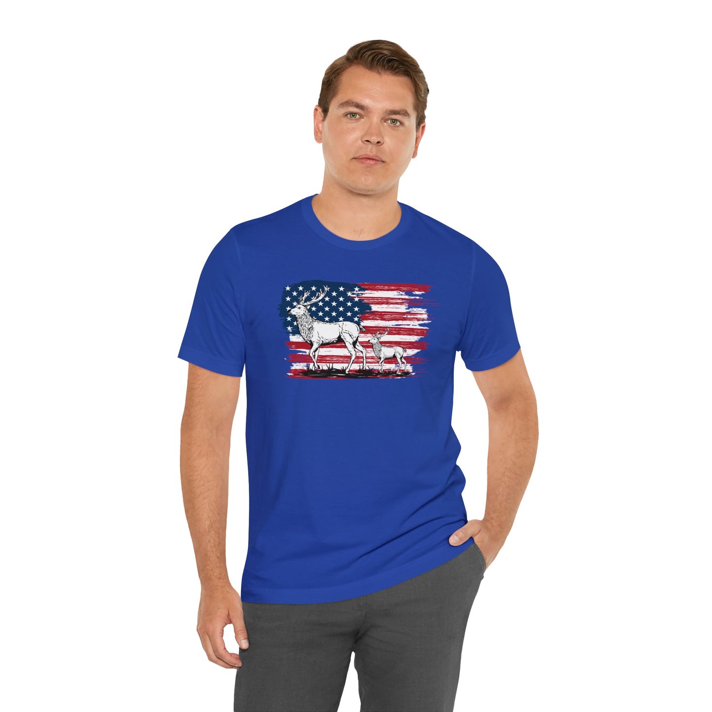 Hunting American Flag T-Shirt
