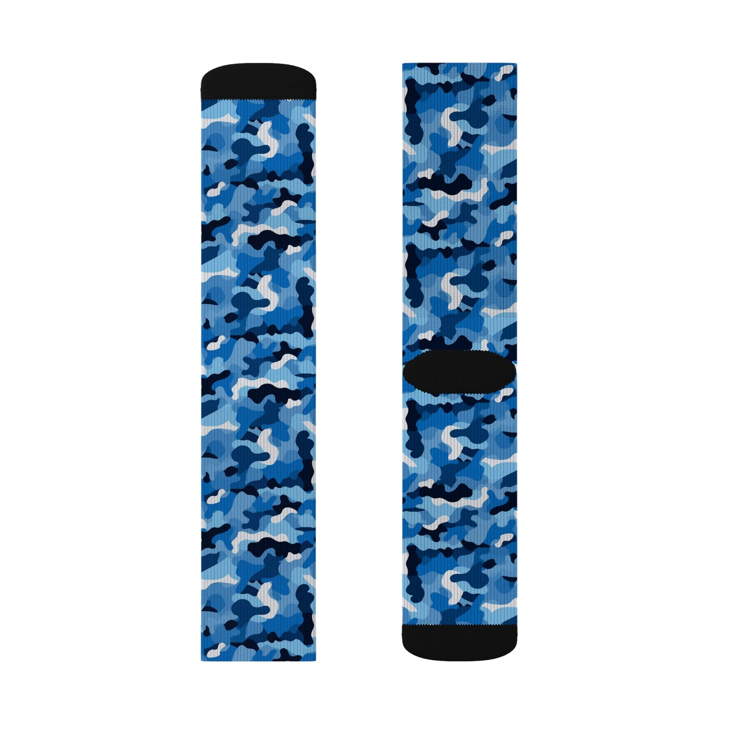 Blue Camo Socks