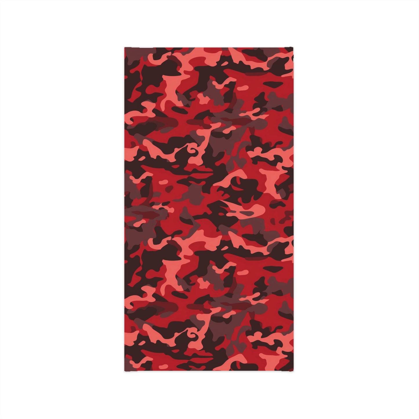 Red Camo Neck Gaiter