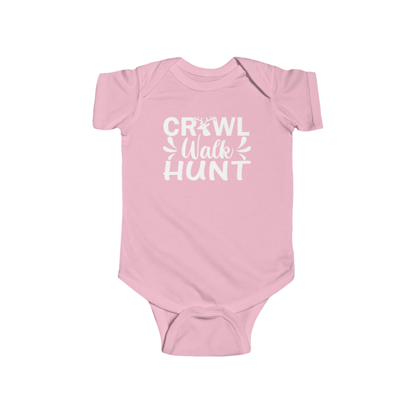 Crawl Walk Hunt Infant Fine Jersey Bodysuit