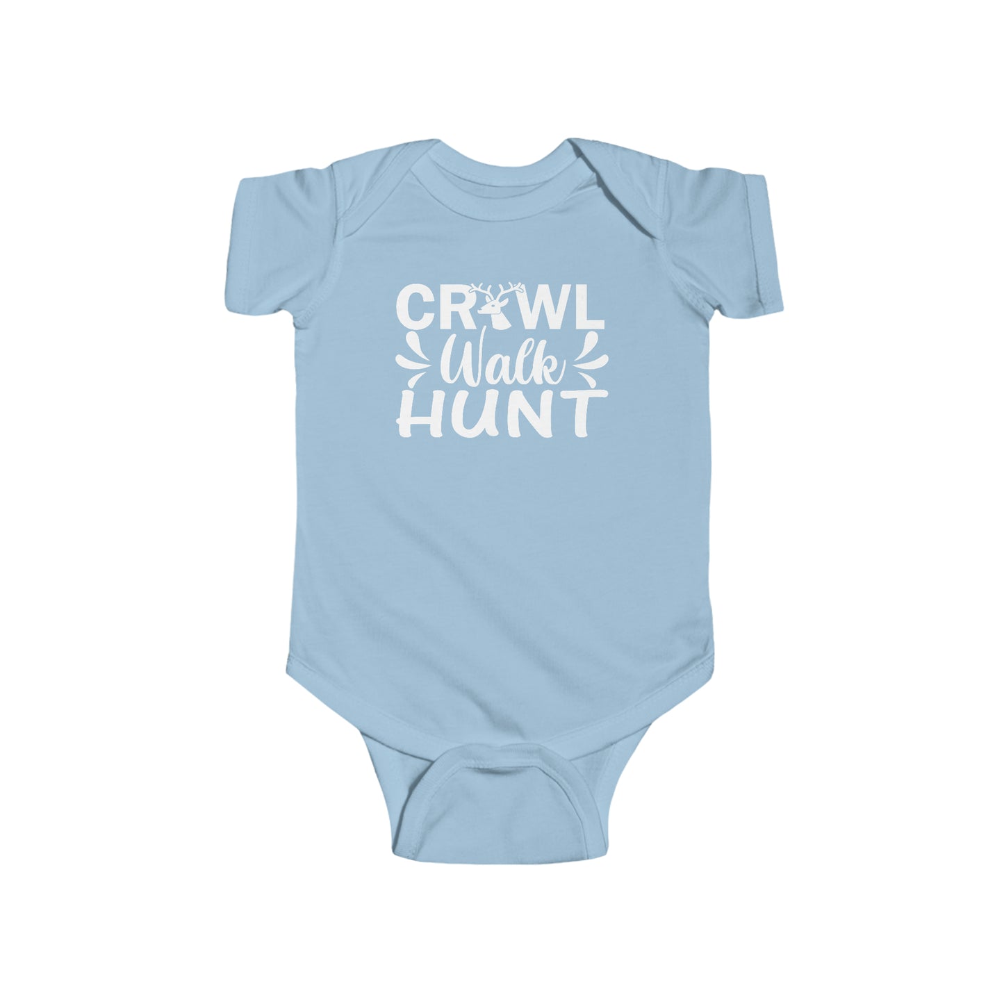 Crawl Walk Hunt Infant Fine Jersey Bodysuit