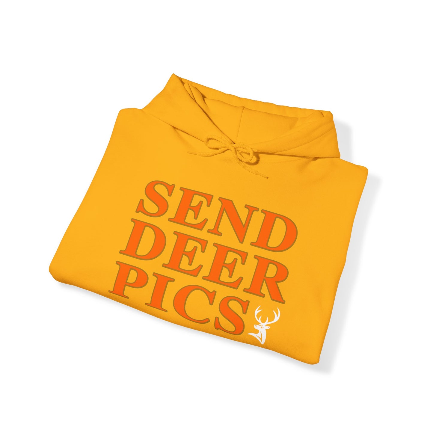 Send Deer Pics Hooded Sweatshirt