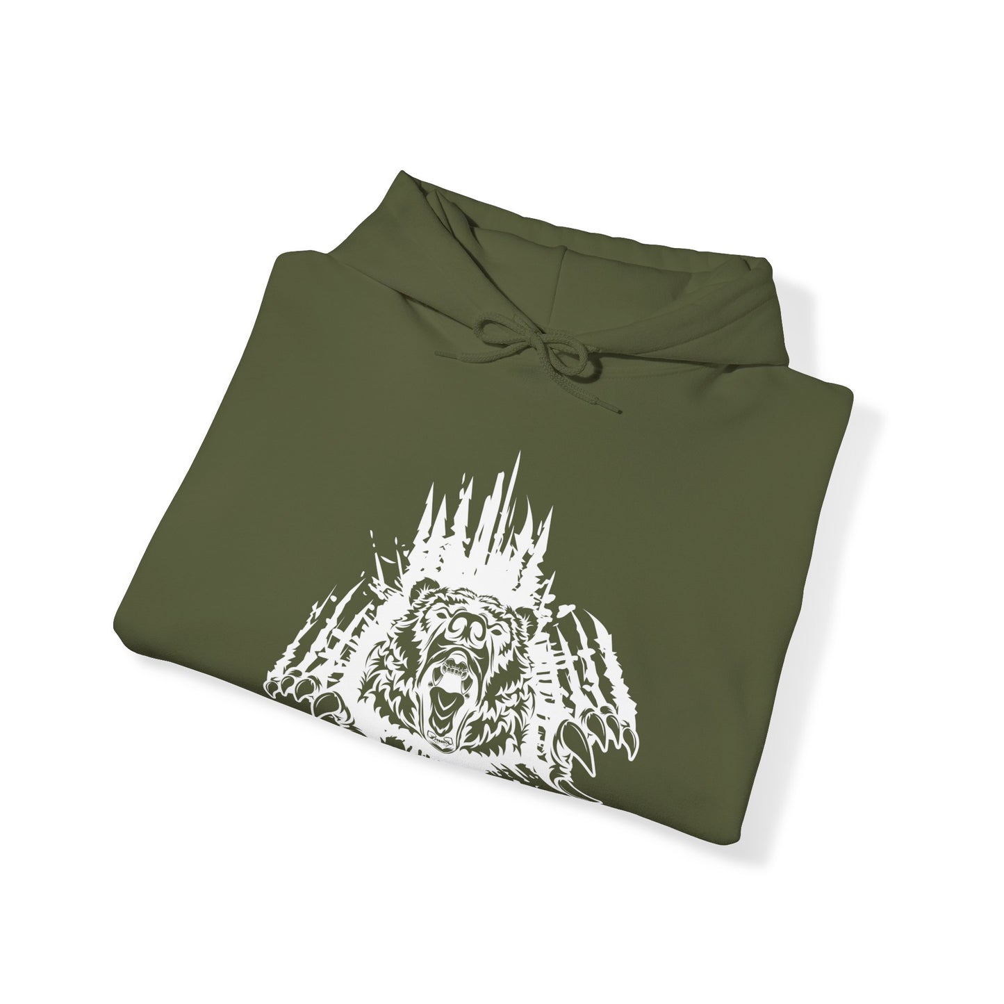 Angry Bear Hooded Sweatshirt