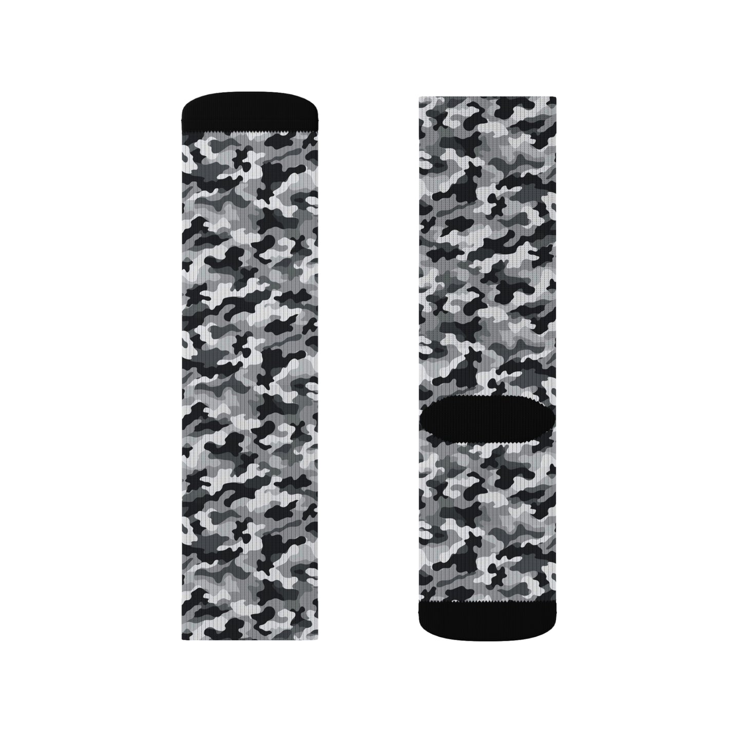 White Camo Socks