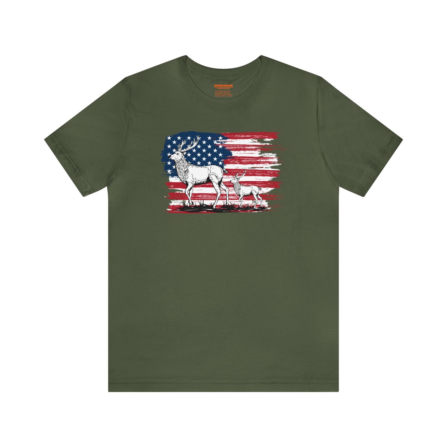 Hunting American Flag T-Shirt