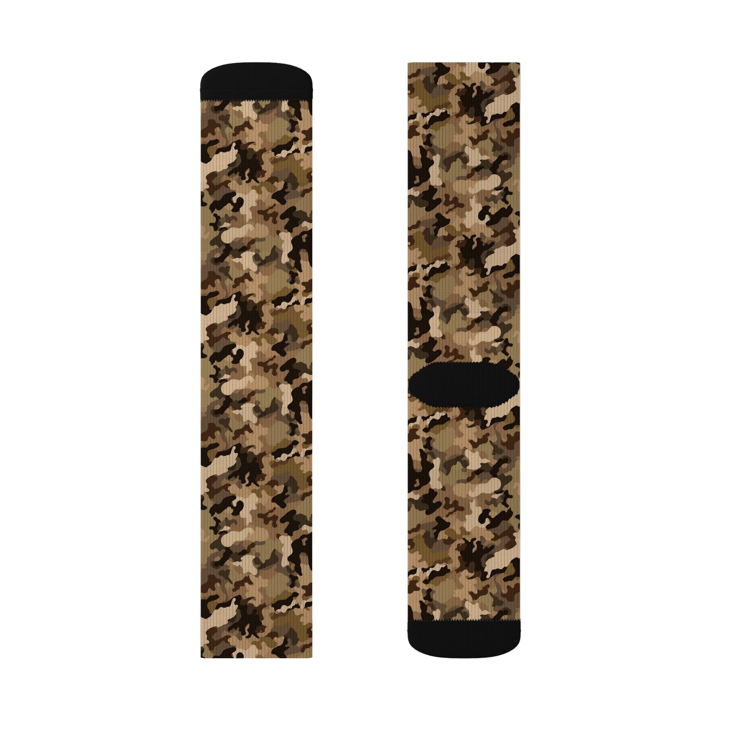 Brown Camo Socks