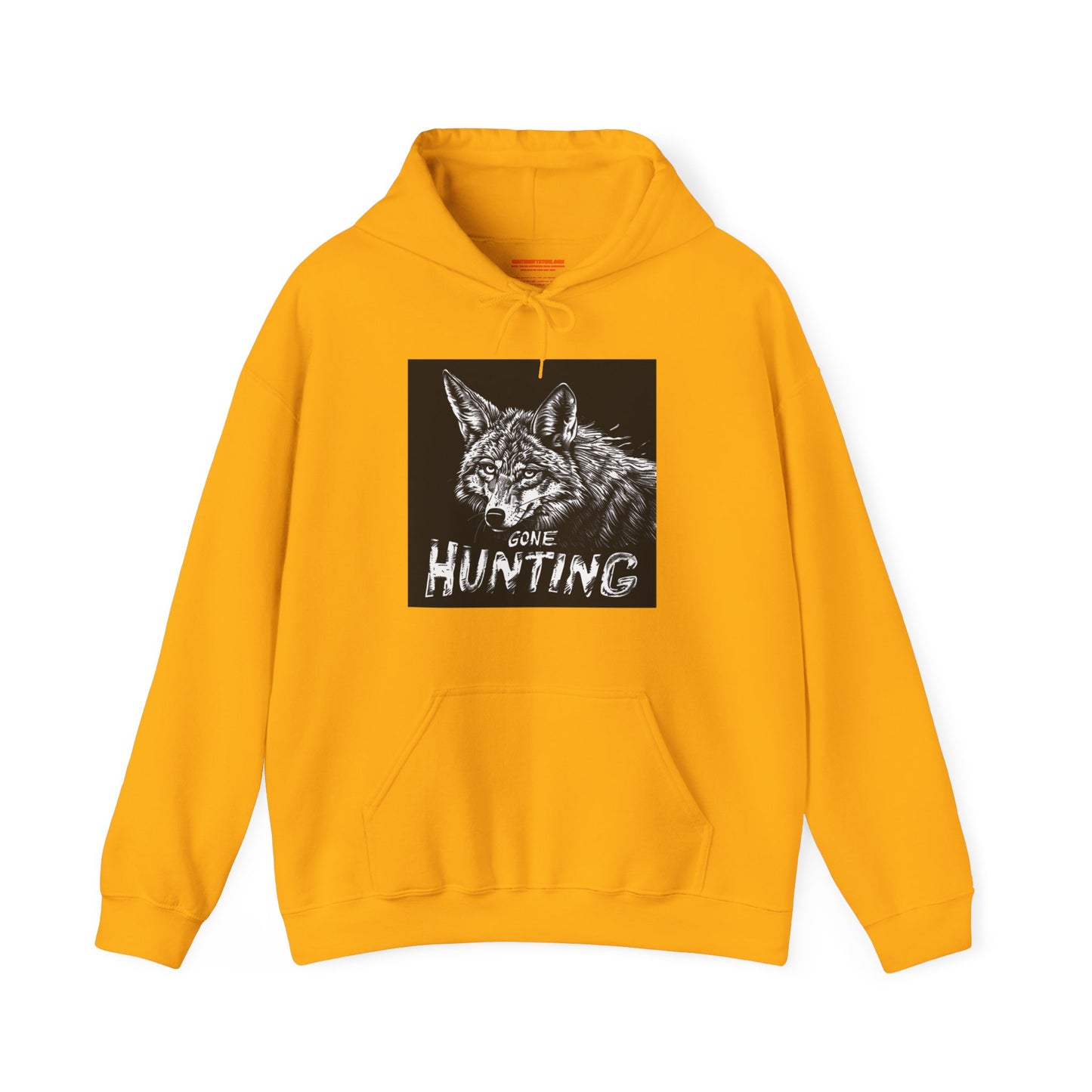 Gone Coyote Hunting Hooded Sweatshirt
