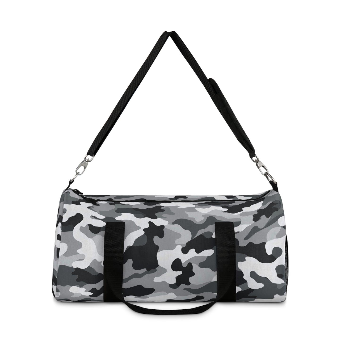 White Camo Duffel Bag