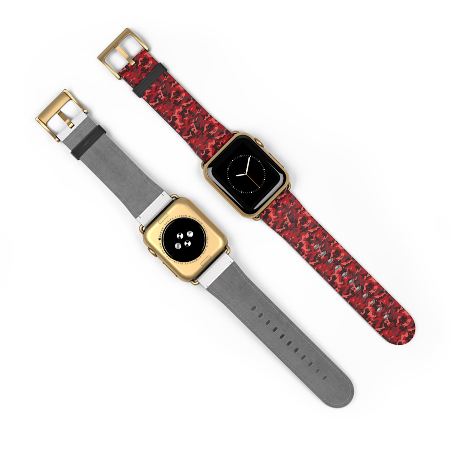 Red Camo Apple Watch Band