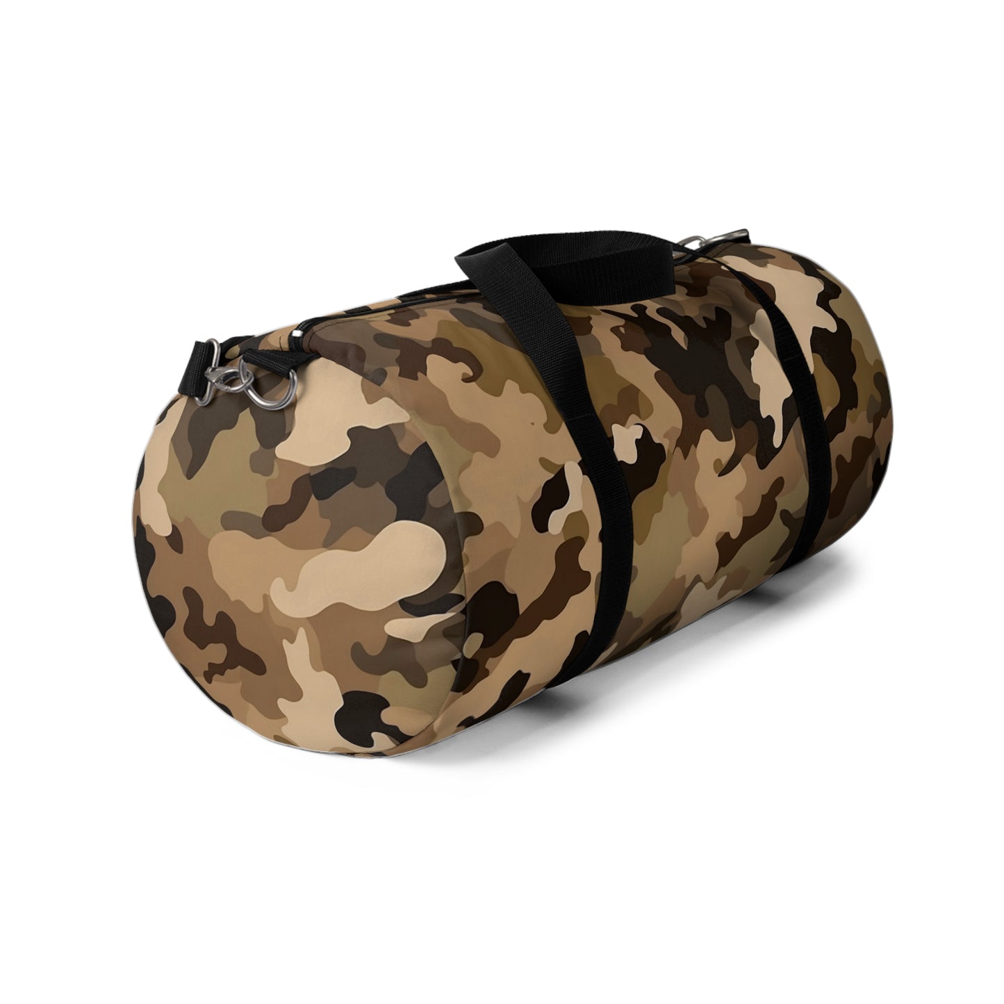 Brown Camo Duffel Bag