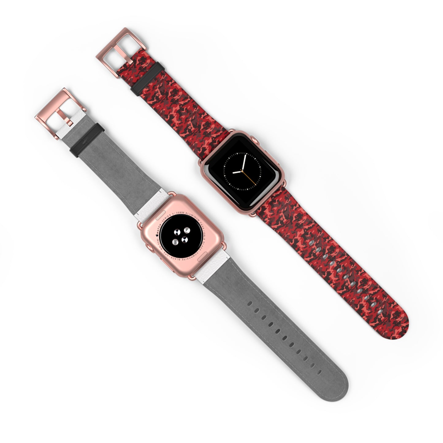 Red Camo Apple Watch Band
