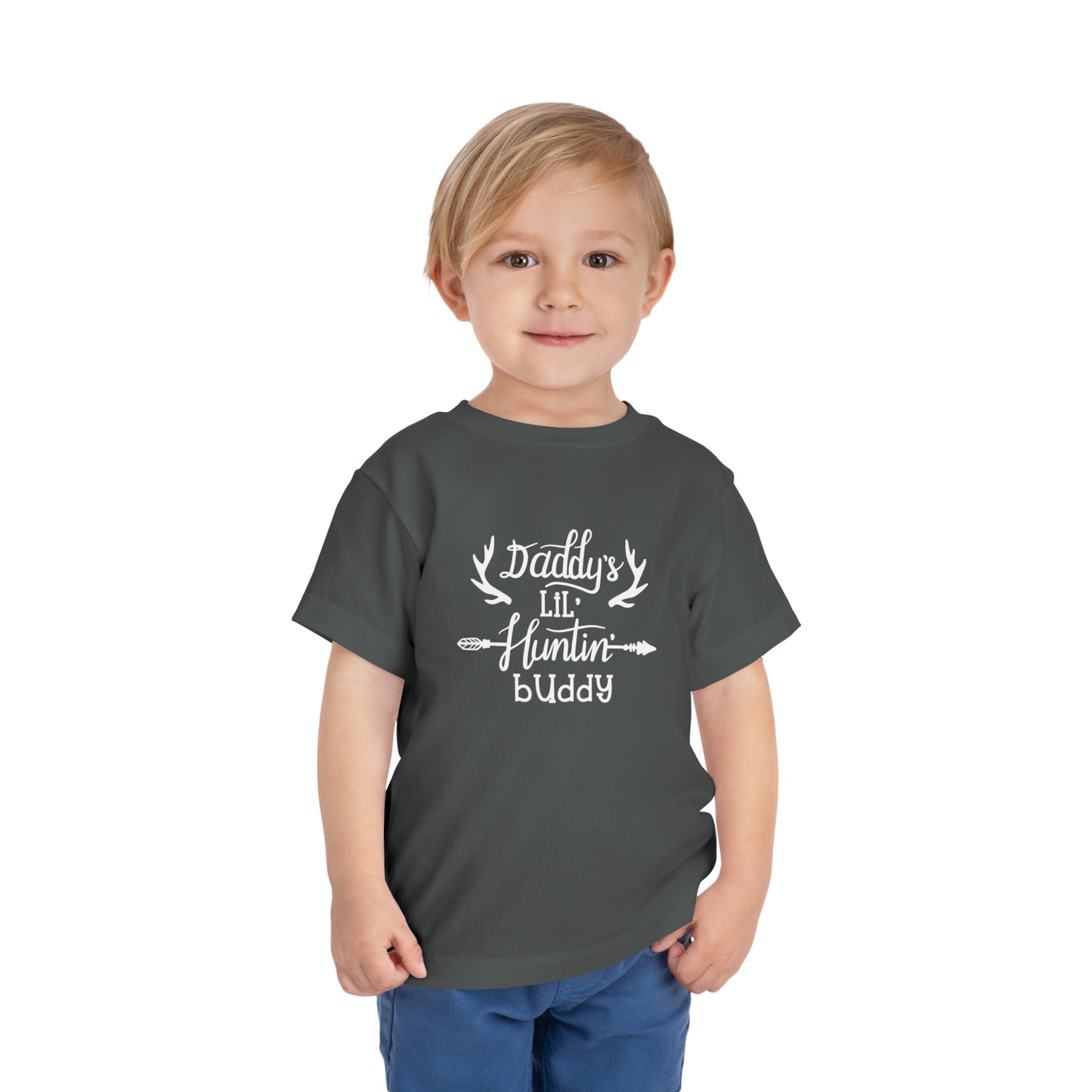 Daddy's Lil Huntin Buddy Toddler T-Shirt