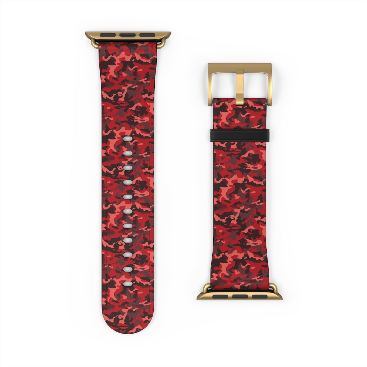 Red Camo Apple Watch Band