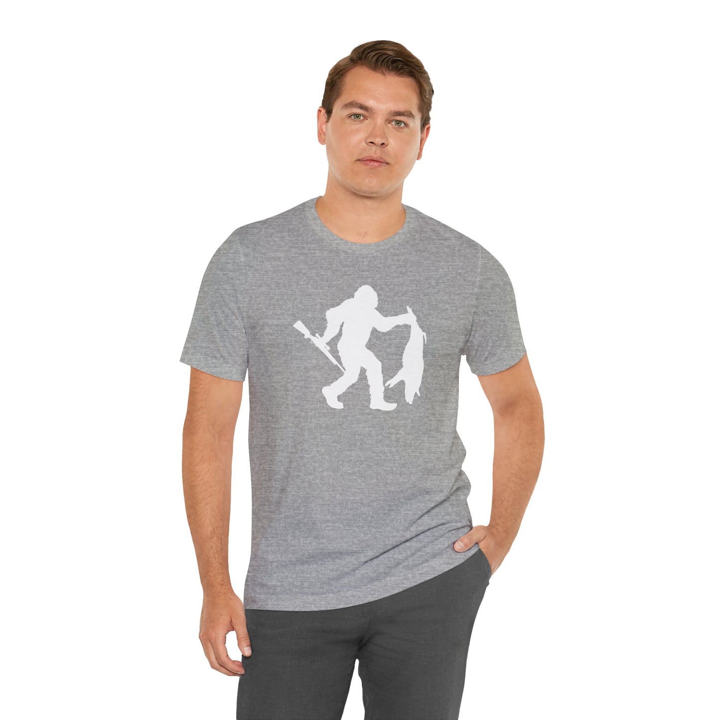 Bigfoot Carrying Hog T-Shirt