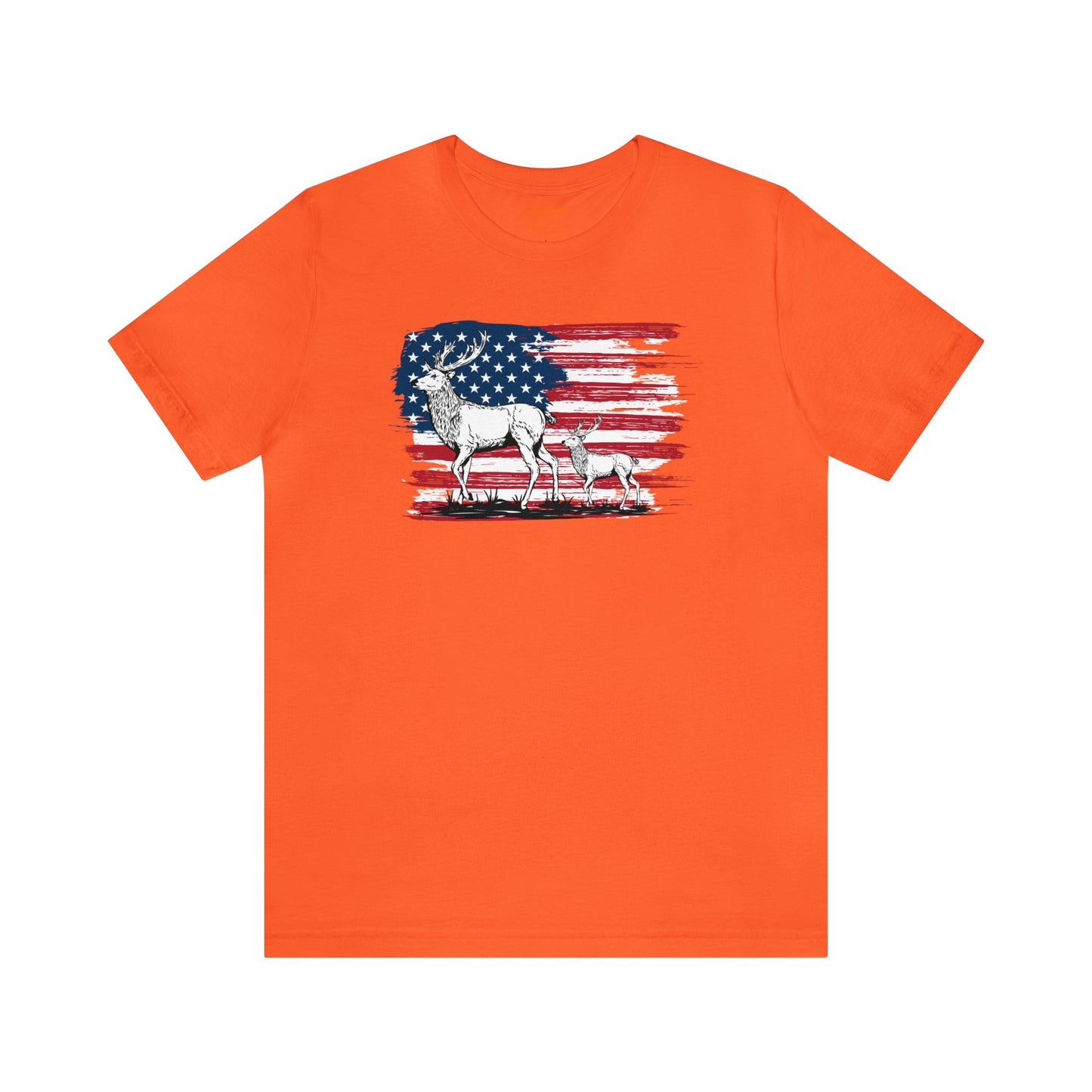 Hunting American Flag T-Shirt