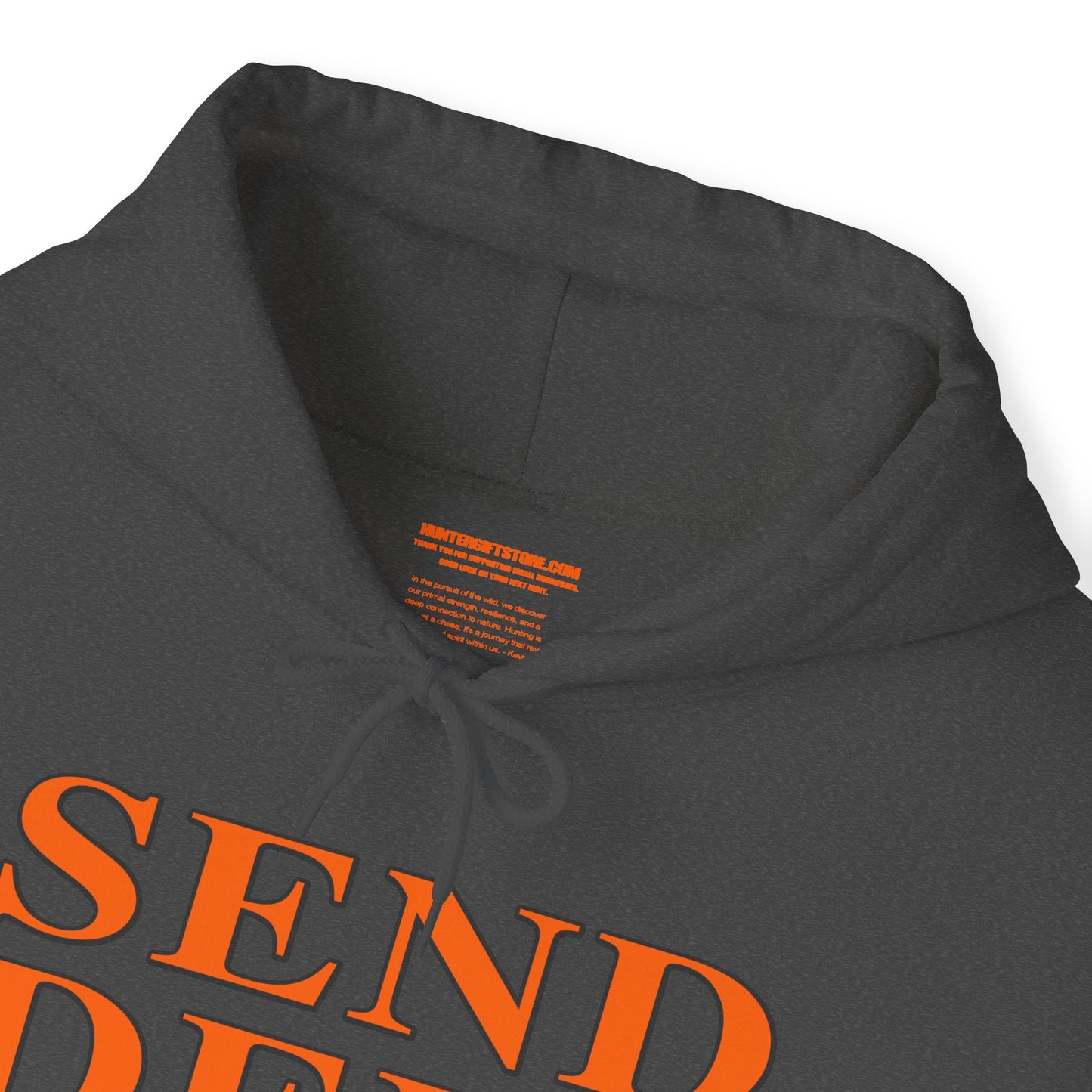 Send Deer Pics Hooded Sweatshirt