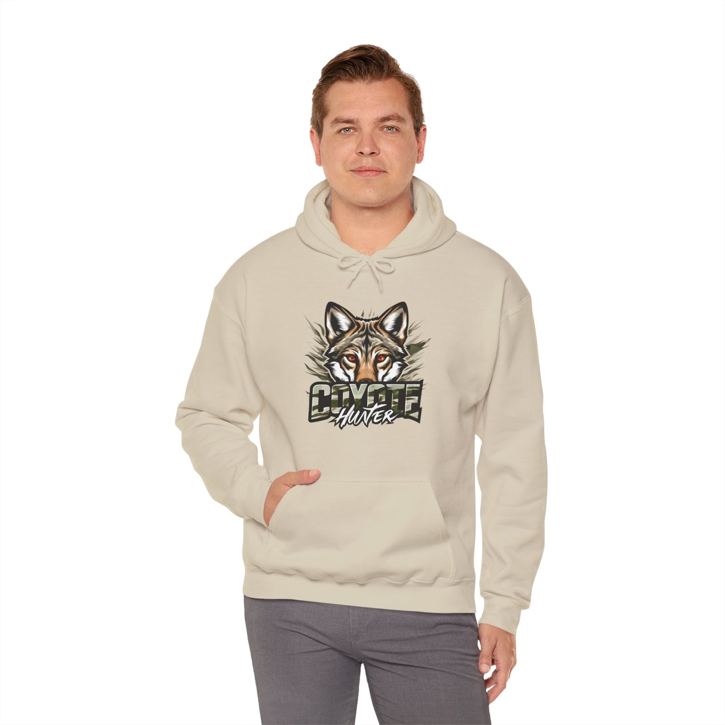 Coyote Head Hunter Hooded Sweatshirt