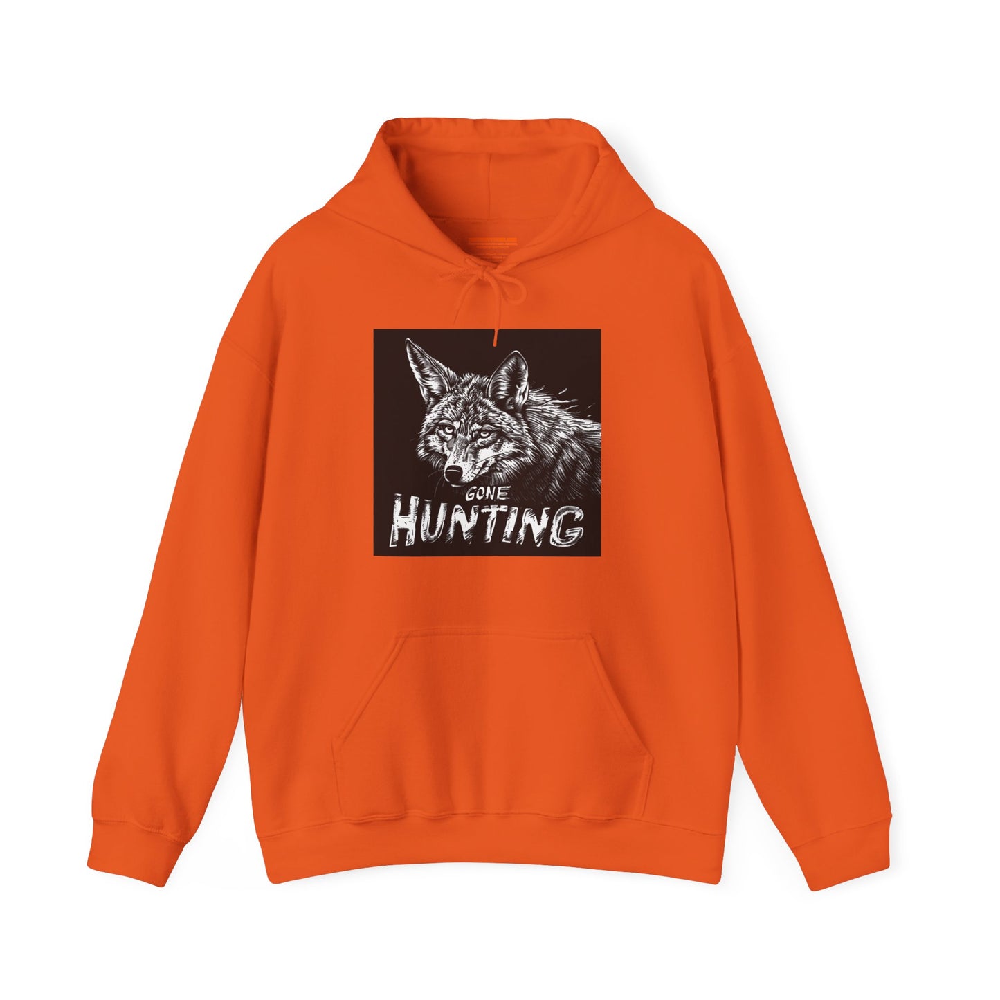 Gone Coyote Hunting Hooded Sweatshirt