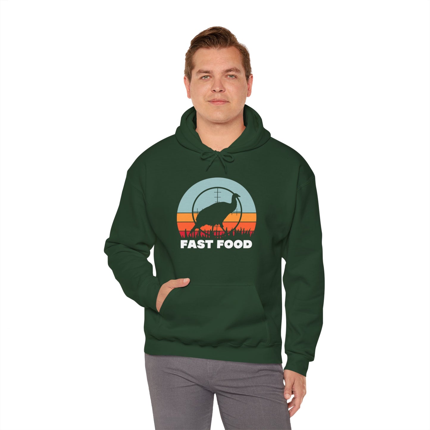 Turkey Fast Food Hooded Sweatshirt