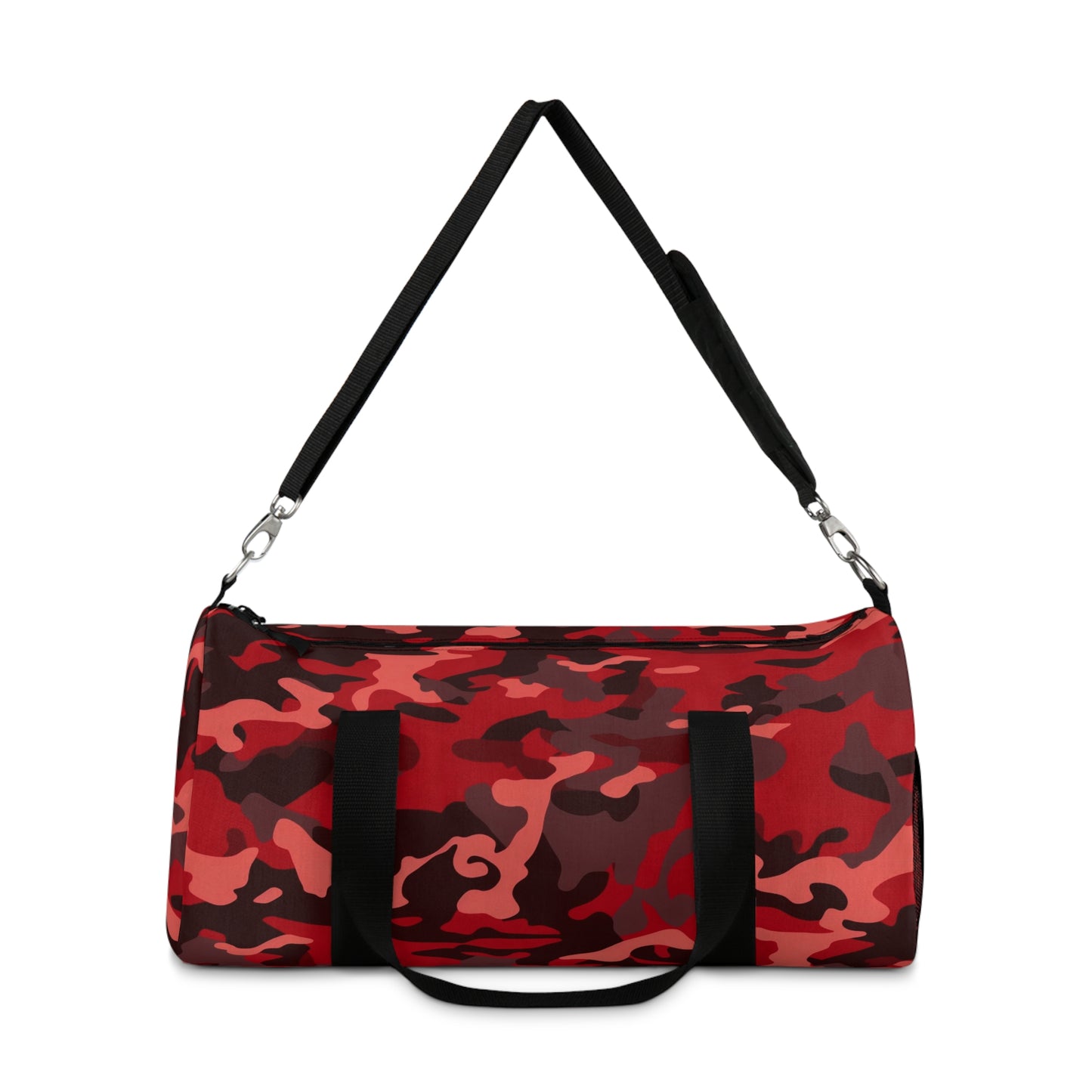 Red Camo Duffel Bag