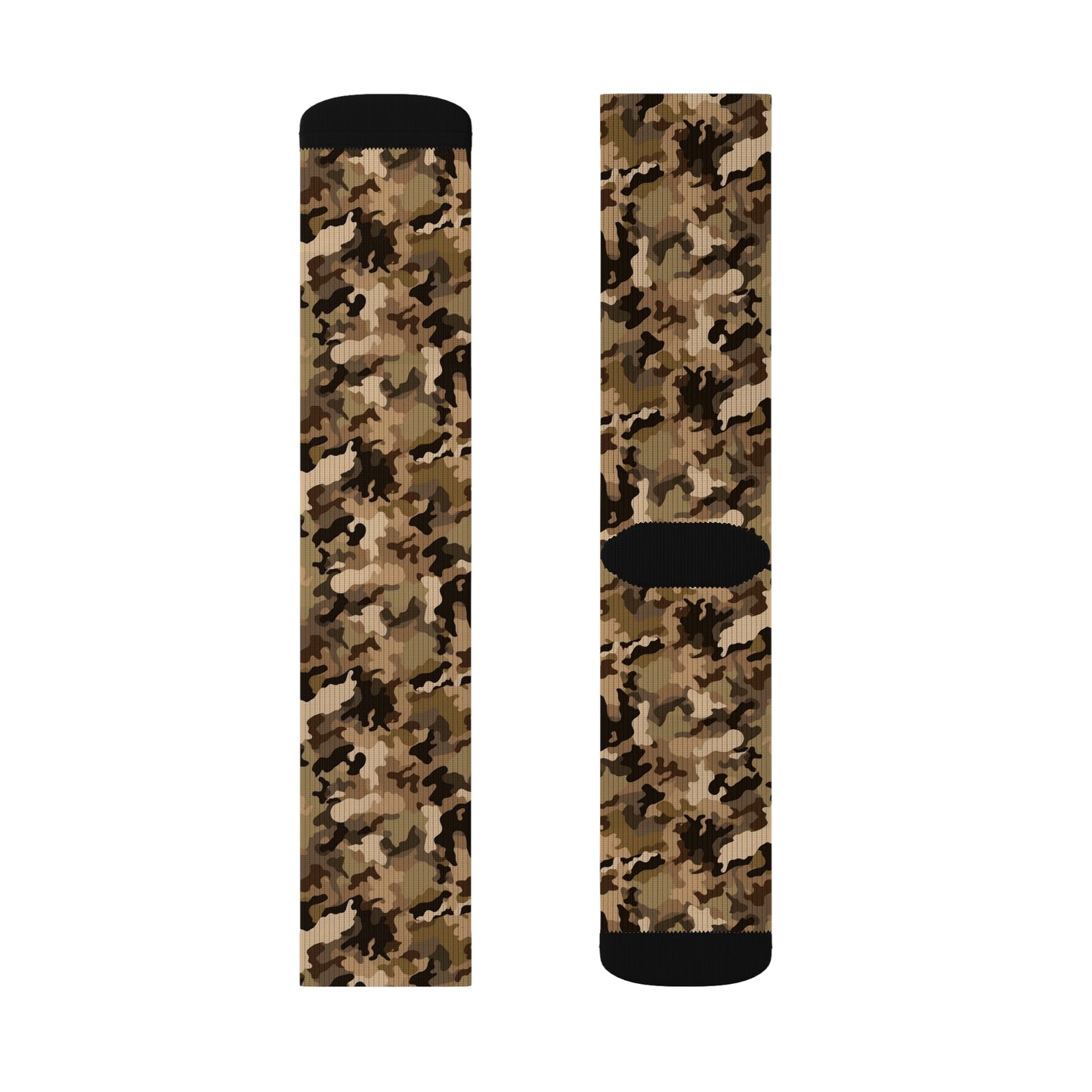 Brown Camo Socks