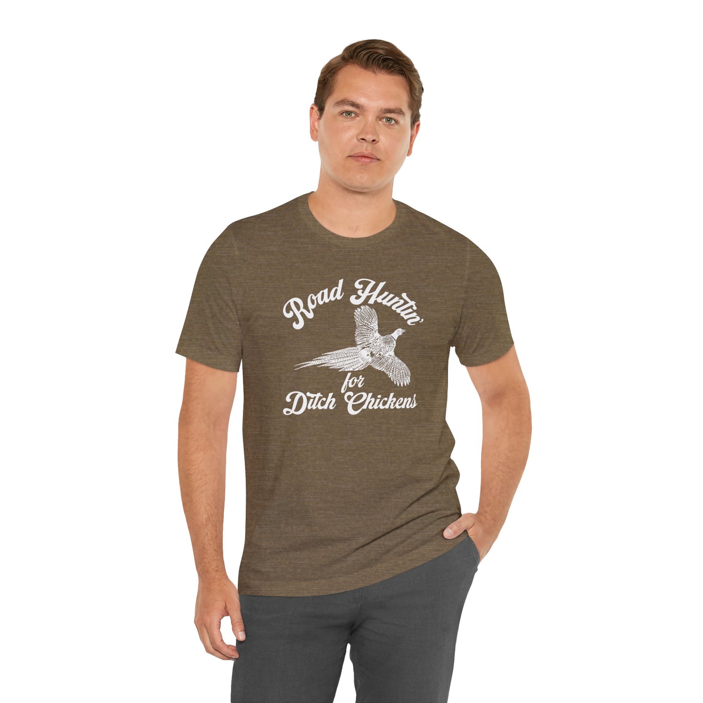 Road Huntin' For Ditch Chickens T-Shirt