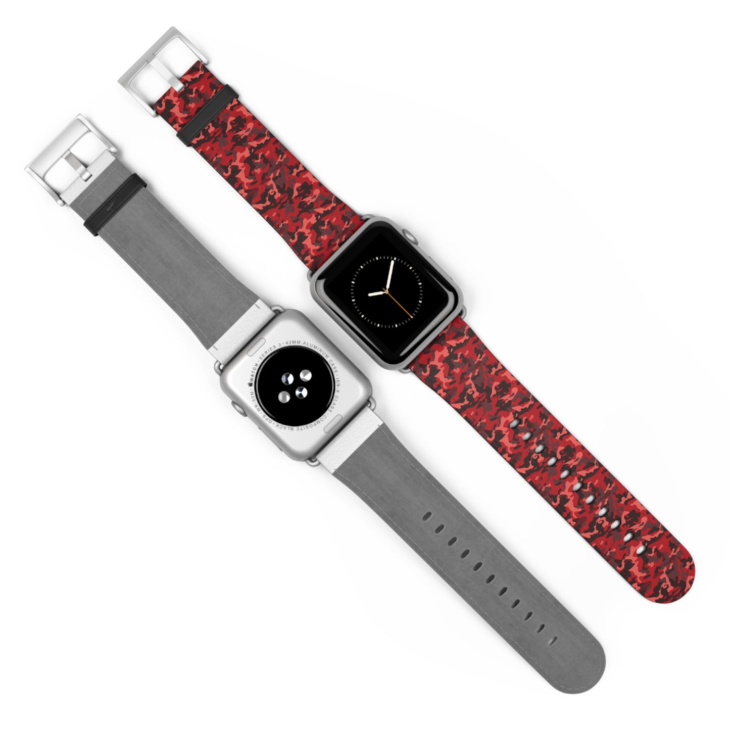 Red Camo Apple Watch Band