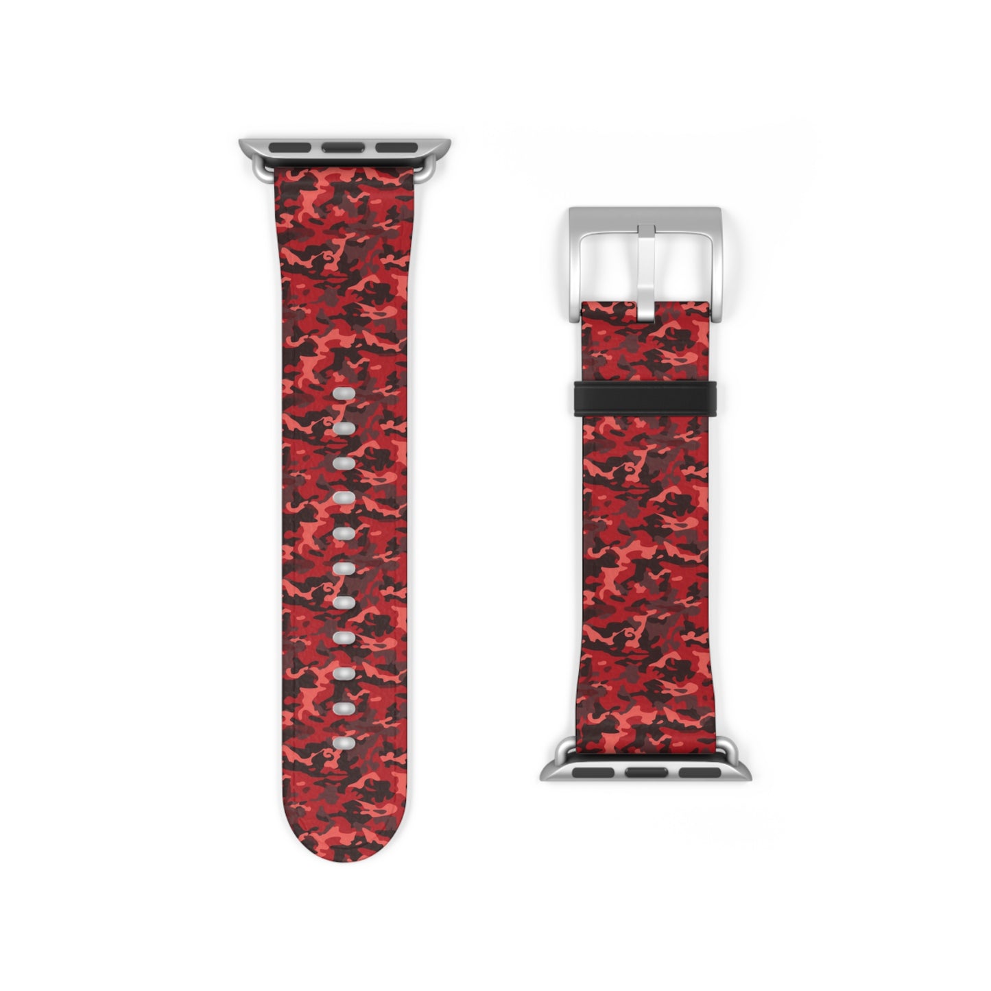 Red Camo Apple Watch Band