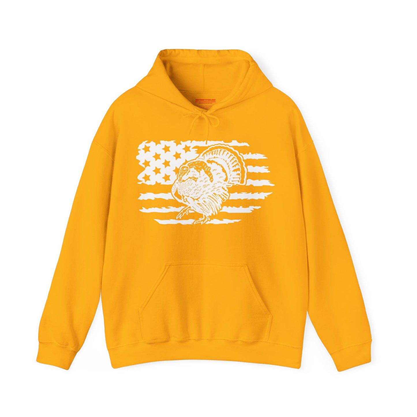 Turkey American Flag Hooded Sweatshirt