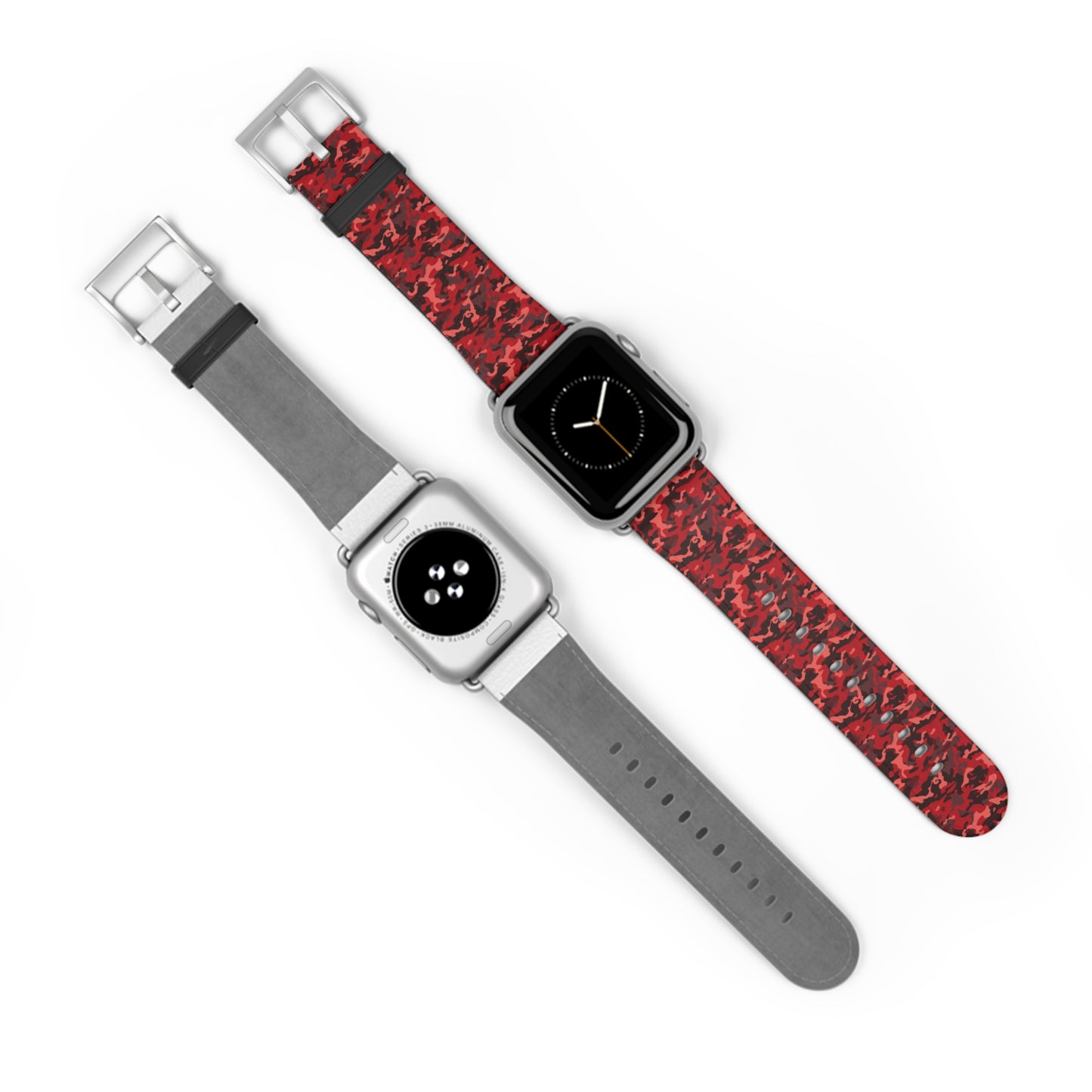 Red Camo Apple Watch Band