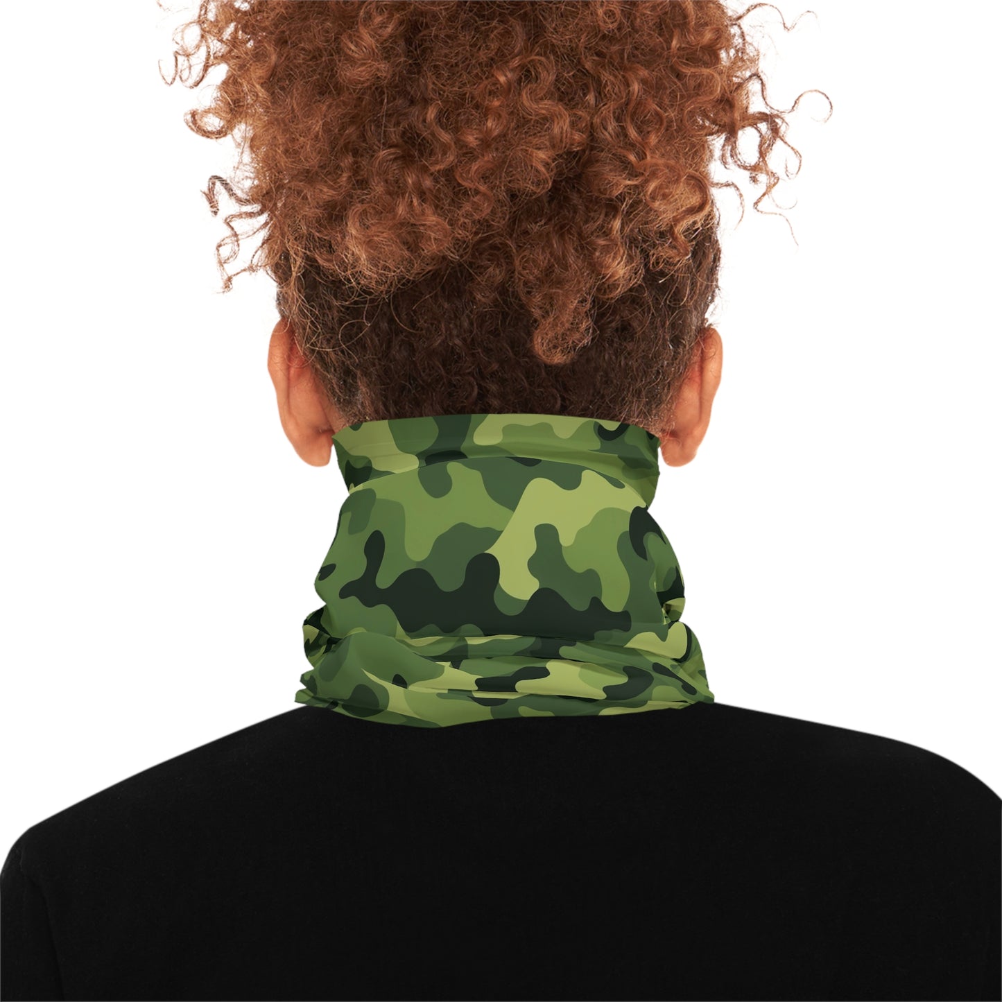Light Green Camo Neck Gaiter