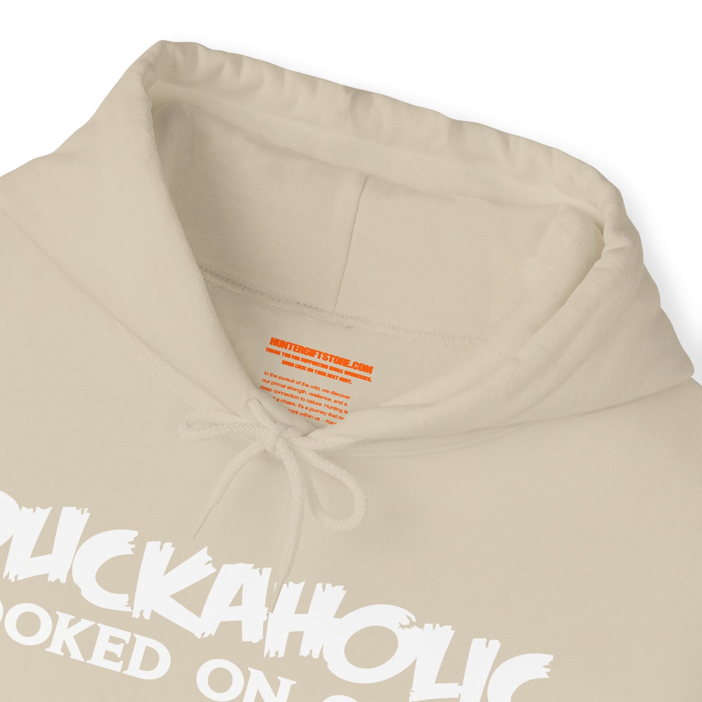 Duckaholic Hooked on Quack Hooded Sweatshirt