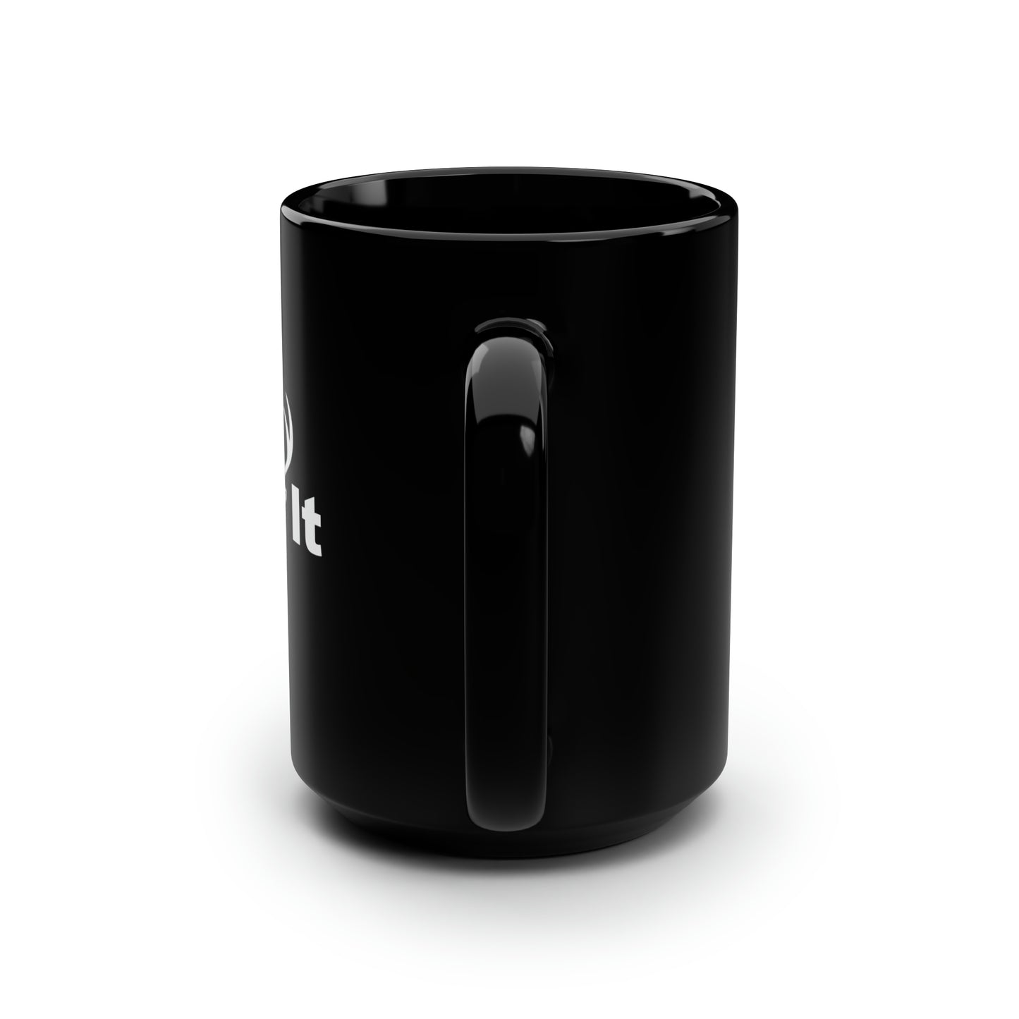 Buck It Black Mug, 15oz