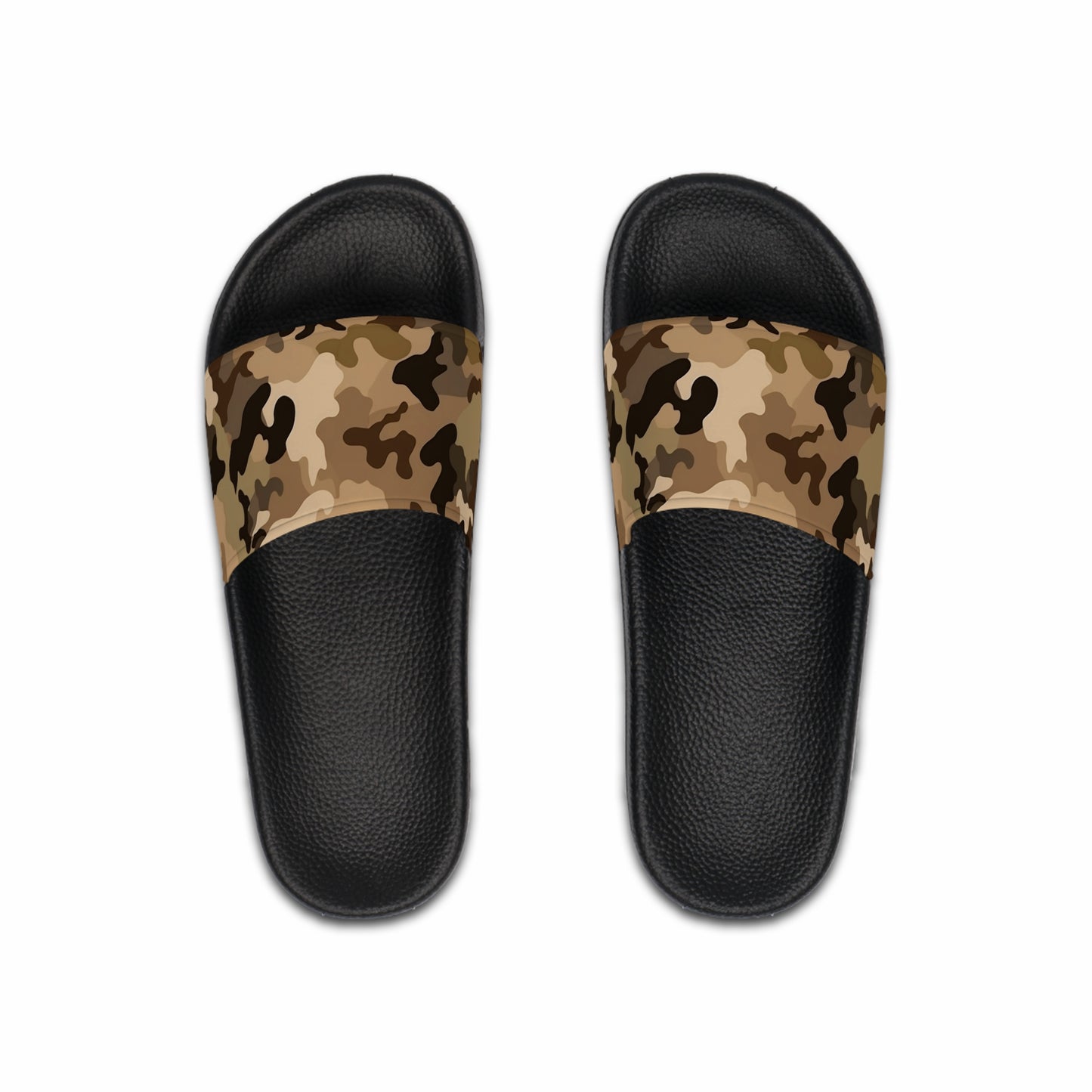 Brown Camo Slides
