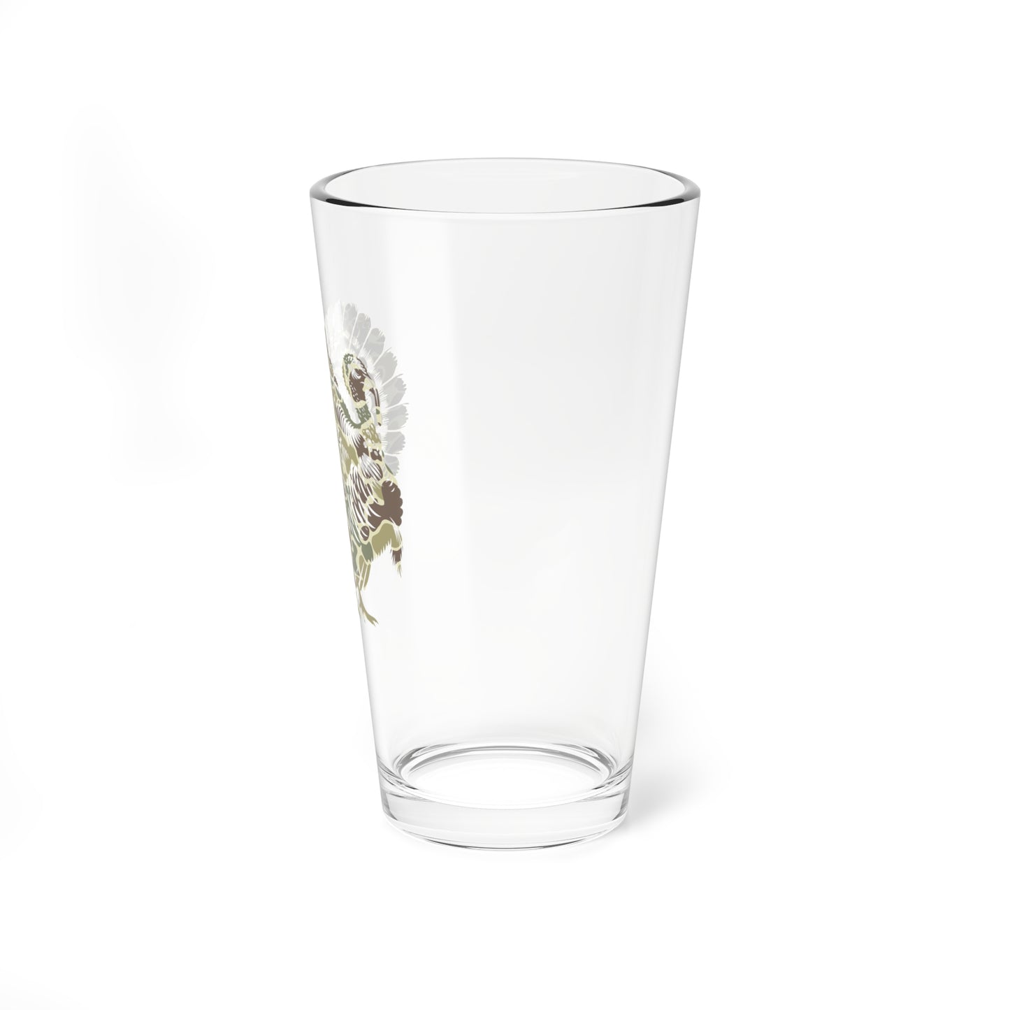 Camo Turkey Pint Glass