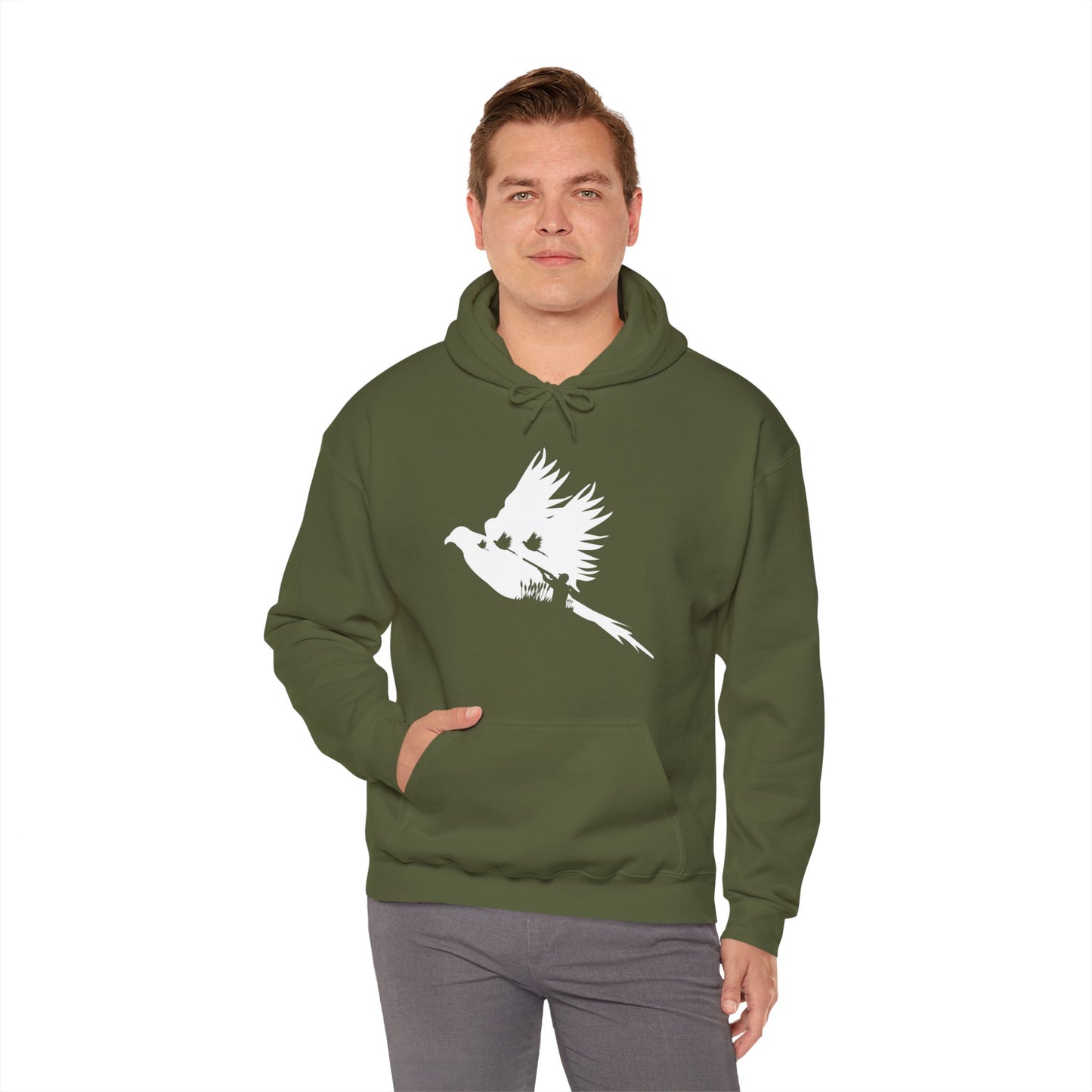 Pheasant Hunting Hooded Sweatshirt