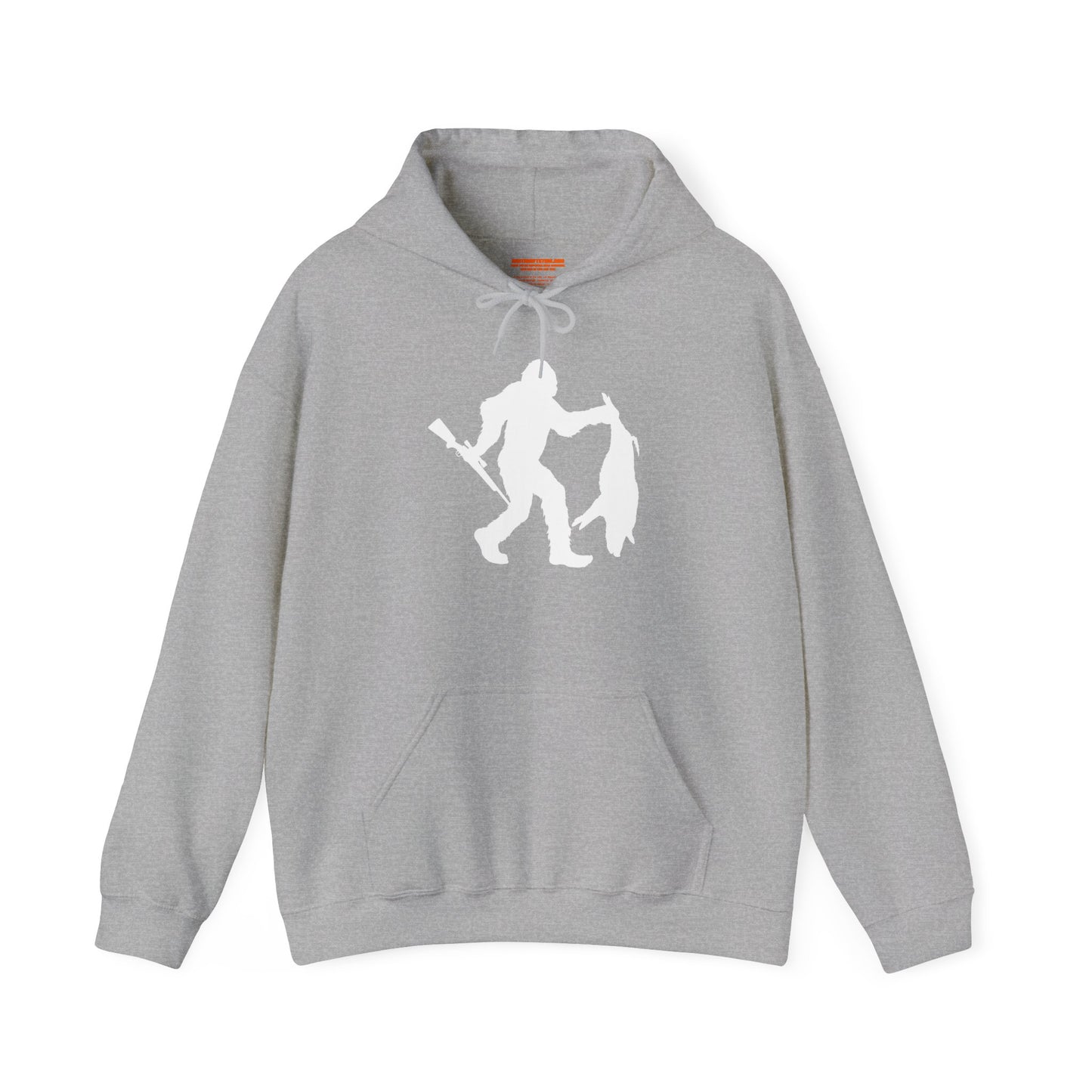 Bigfoot Carrying Hog Hooded Sweatshirt