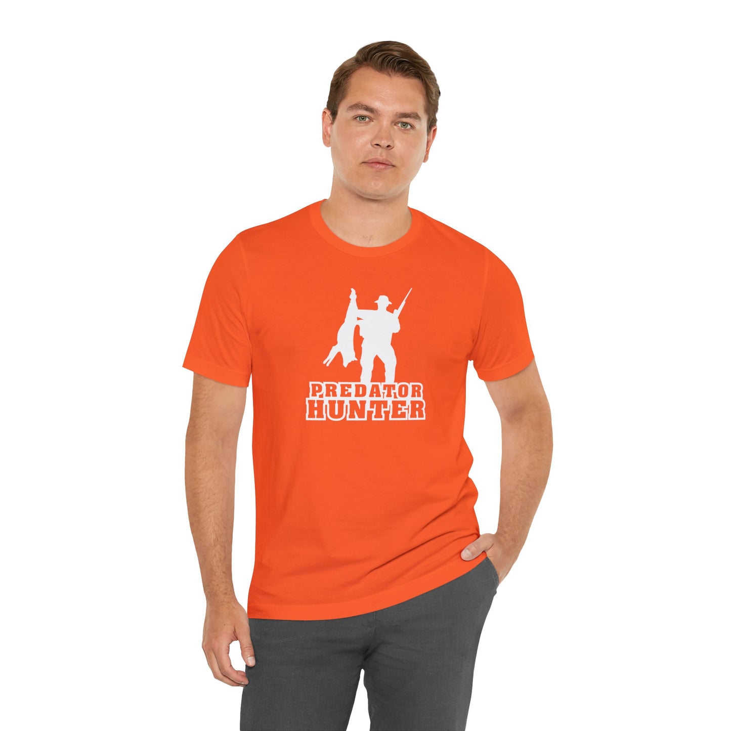 Predator Hunter Holding Coyote T-Shirt