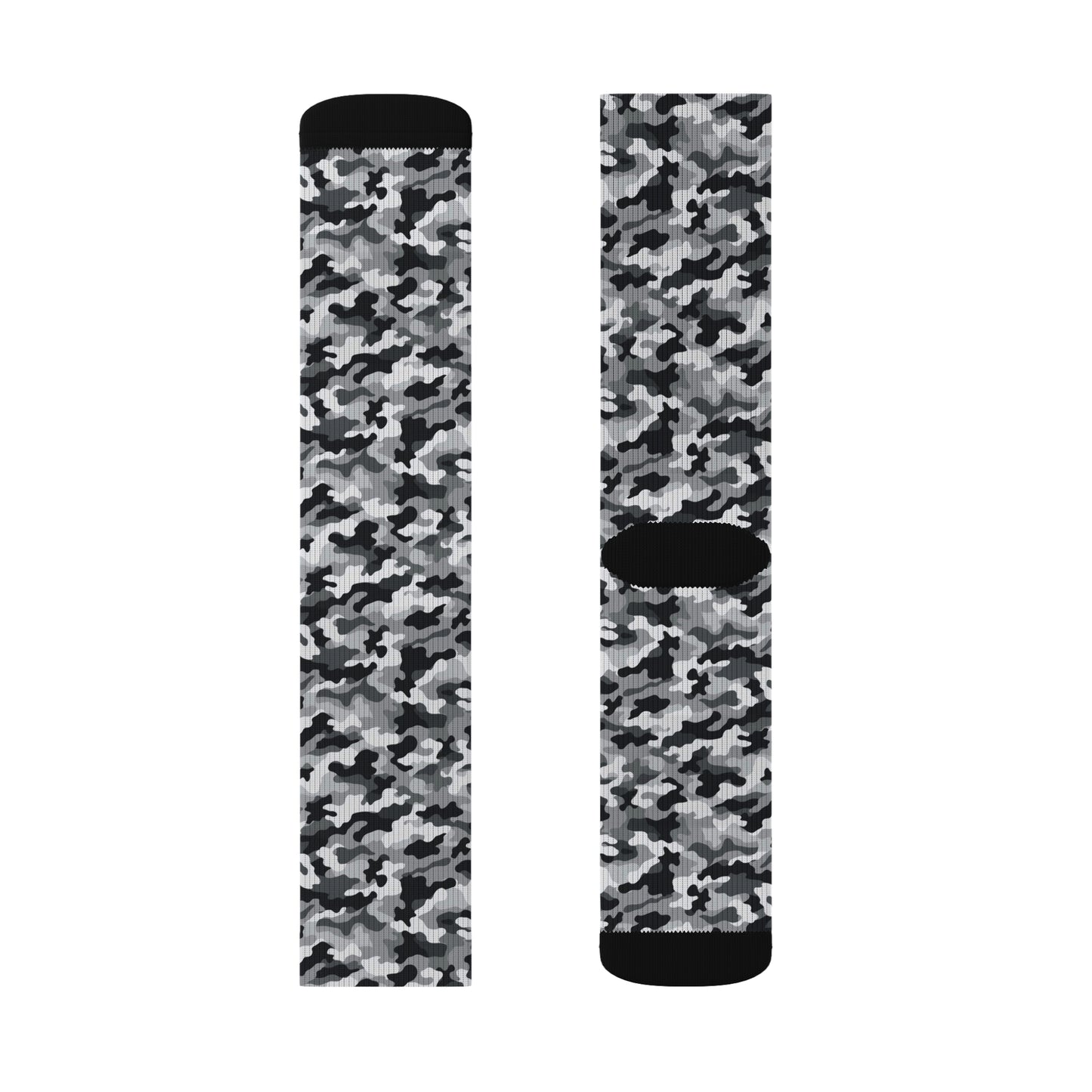 White Camo Socks