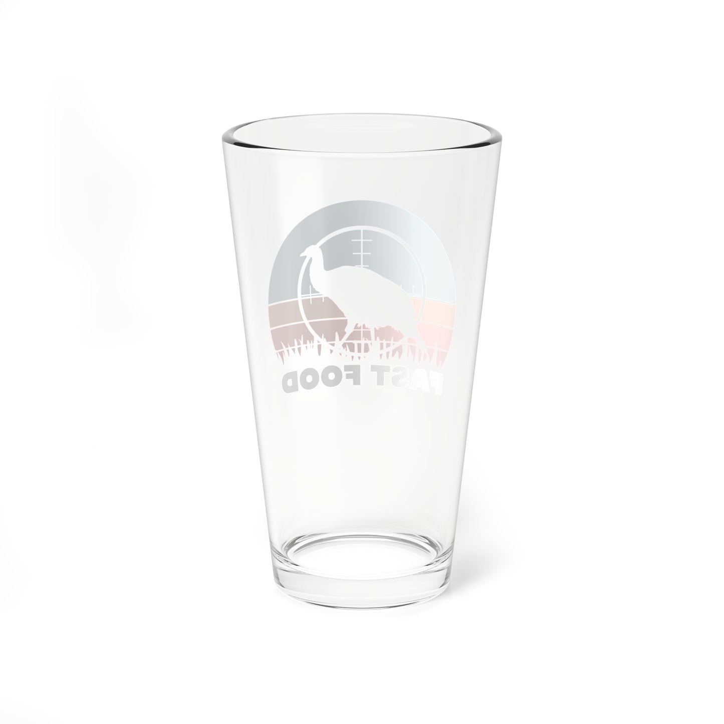 Turkey Fast Food Pint Glass