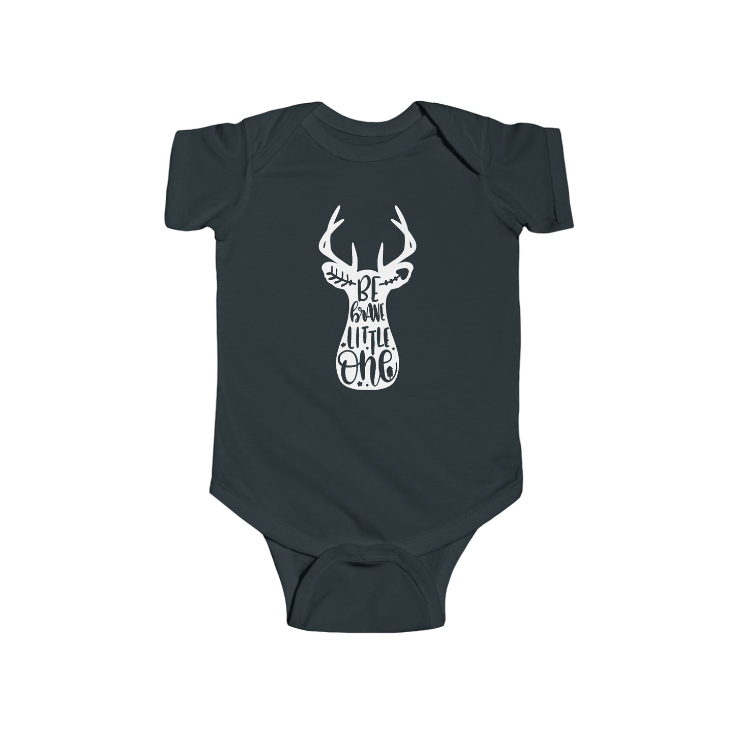 Be Brave Little One Infant Fine Jersey Bodysuit