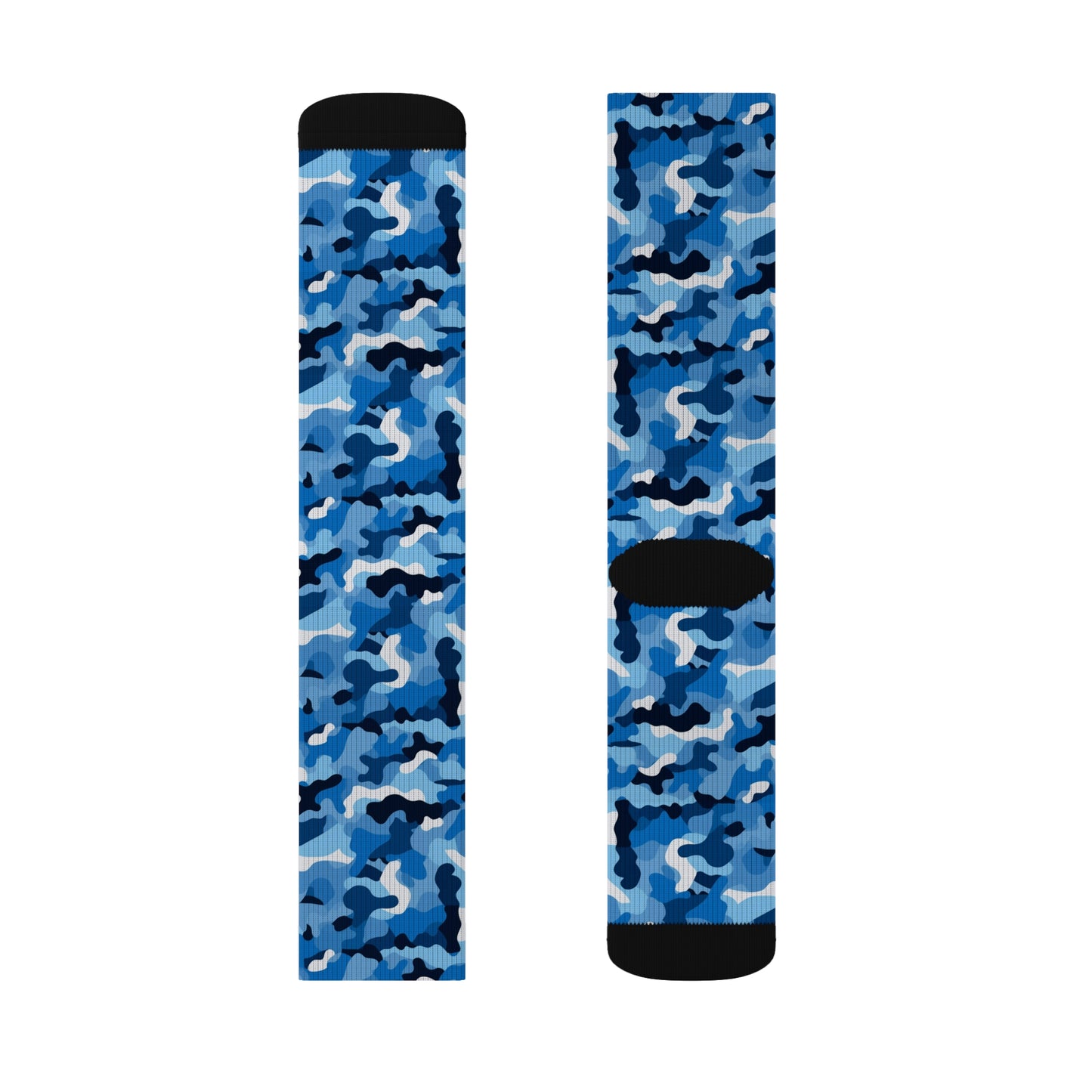 Blue Camo Socks