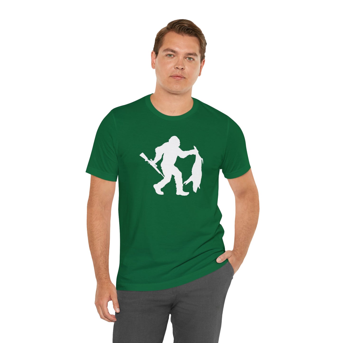 Bigfoot Carrying Hog T-Shirt