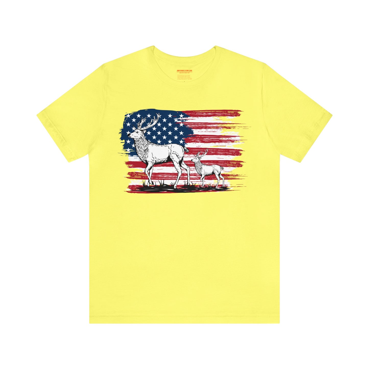 Elk American Flag T-Shirt