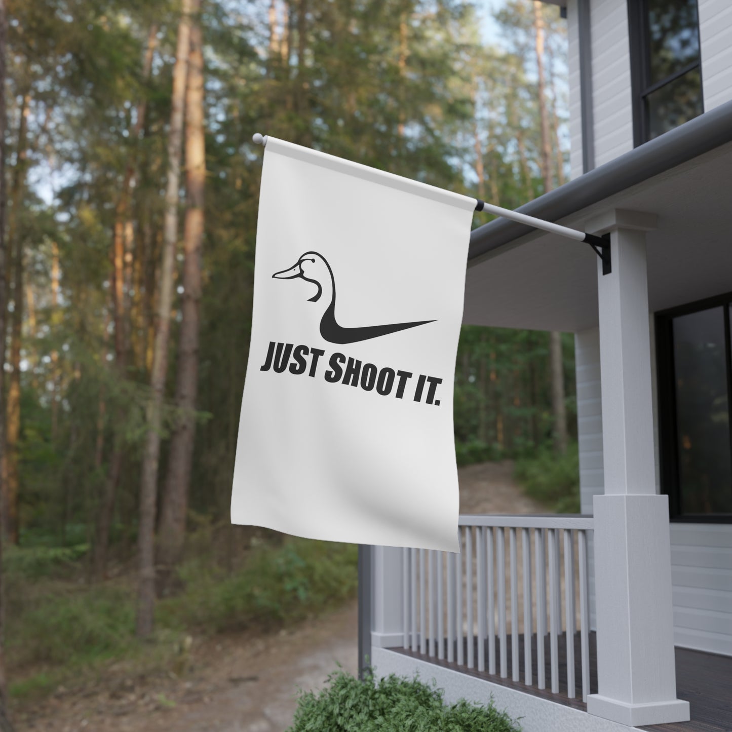 Just Shoot It Duck Flag