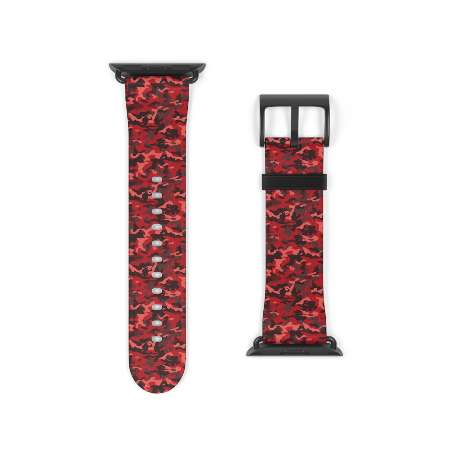 Red Camo Apple Watch Band