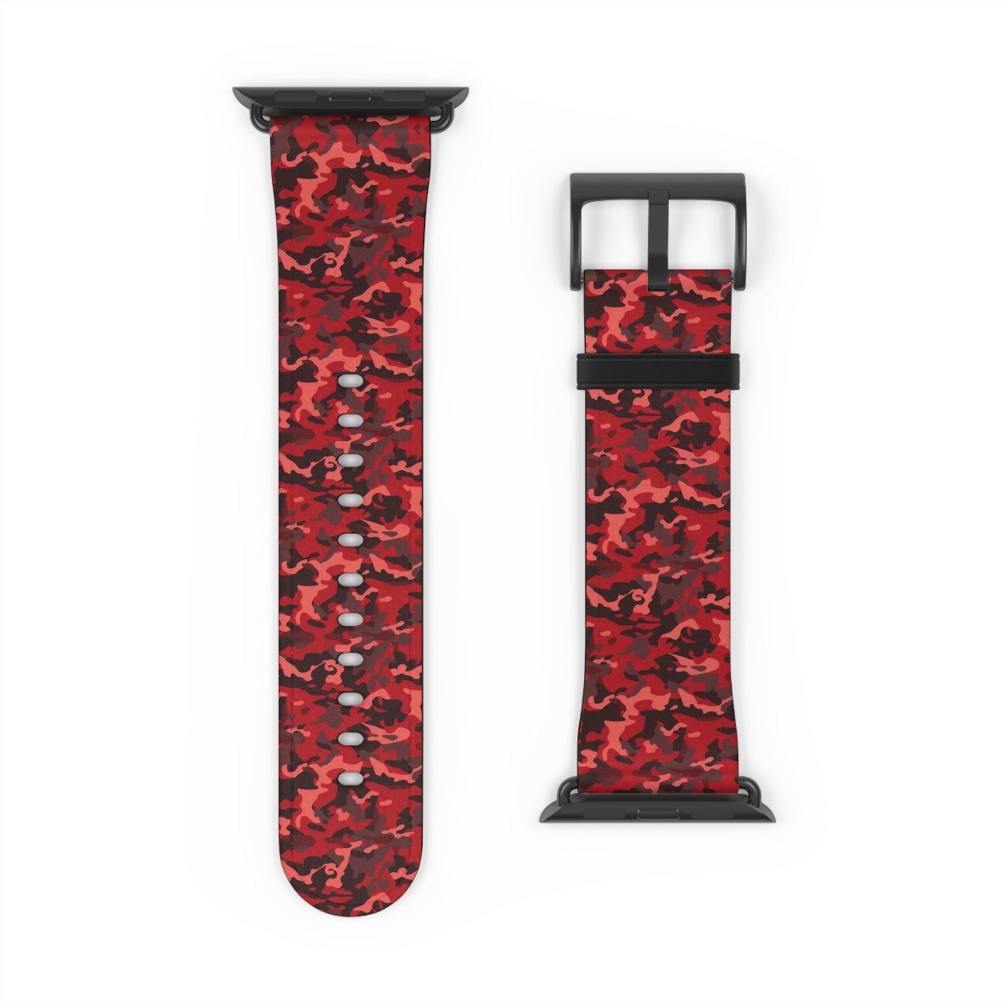 Red Camo Apple Watch Band